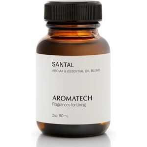 image:imageAromaTech Santal Aroma Essential Oil Blend Luxury Hotel Inspired Aromatherapy with Amber Vanilla Cedar amp Sandalwood for Ultrasonic Diffusers 4 Fl Oz Pack of 12 Fl Oz Pack of 1